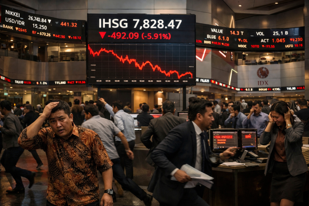 IDX Market Crash (Gen AI)