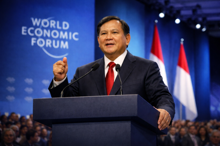 Prabowo WEF Speech (Gen AI)